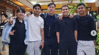 Reuni dengan Pemain-pemain Timnas Indonesia, Shin Tae-yong: Muridku Tercinta