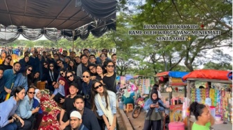 Aksi Pedagang Kaki Lima di Dekat Makam Vidi Aldiano Jadi Sorotan: Tetap Jadi Social Butterfly