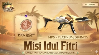 27 Kode Redeem FF 12 Maret 2026, Siap-siap Borong Voucher Angelic Ungu dan Misi Idul Fitri