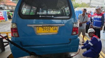 Dukung Udara Bersih, SPBG Bogor Layani 312 Angkot Setiap Hari dengan Energi Ramah Lingkungan