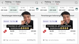 Viral Harga Tiket Padang ke Jepang cuma Rp350 Ribu, Lebih Murah 3 Kali Lipat Dibandingkan Jakarta