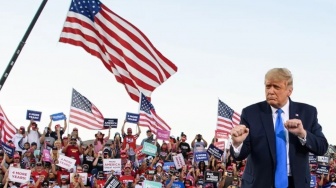 Joget Gemoy Trump Disamakan dengan Kaisar Nero, Netizen: Di Sini Pemimpinnya Juga Suka Joget