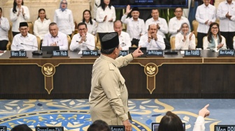 Prabowo: Kita Bersyukur Saat Ini Aman, Pemerintah Jaga Defisit APBN Tidak Bertambah