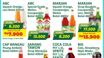 Promo Alfamart 14-18 Maret 2026: Diskon Sirop dan Wafer Mulai Rp8 Ribuan Jelang Lebaran