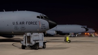 Pesawat Tanker AS Jatuh di Irak, Amerika Sebut Kecelakaan tapi Iran Klaim Ditembak Rudal