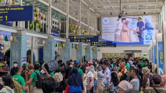 KAI Prediksi Puncak Arus Mudik 15 Maret 2026, Lebih dari 51 Ribu Penumpang Berangkat dari Jakarta