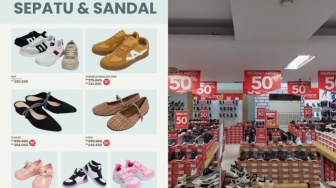 Promo Sepatu di Ramayana, Diskon Gila-gilaan Jelang Lebaran Spesial Potongan 50 Persen