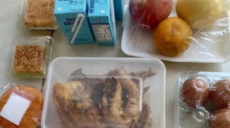 Viral Masyarakat Spill MBG Spesial Ramadan: Ada Ayam Panggang Seekor hingga Susu UHT