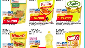Promo JSM Alfamart Diperpanjang, Minyak Goreng 2 Liter Cuma Rp30 Ribuan