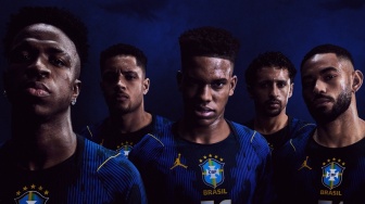 Ada Sentuhan Orang Indonesia di Jersey Away Timnas Brasil untuk Piala Dunia 2026