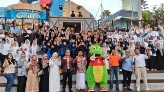 Saloka Theme Park Tebar Kebahagiaan Ramadan: Ratusan Anak Panti Asuhan Rasakan Sensasi Wahana