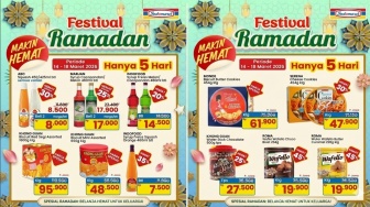 Sisa 3 Hari Promo Gila-gilaan Sirup dan Biskuit Lebaran di Indomaret, Khong Guan Turun Harga Drastis