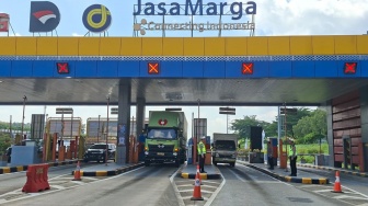 Arus Kendaraan Jakarta Dominasi GT Kalikangkung, 33 Ribu Mobil Masuk Semarang