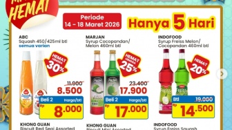Harga Sirup Marjan dan ABC Anjlok di Indomaret, Cek Promo Lebaran 2026 Semarang!