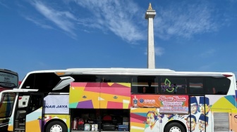 Lepas 744 Bus di Monas, Pramono Anung Sebut Peserta Mudik Gratis Naik 34 Persen