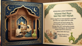 25 Ucapan Idul Fitri 2026 Paling Menyentuh Hati untuk Orang Tua dan Mertua
