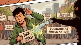 4 Prajurit BAIS Tersangka Penyiram Air Keras ke Aktivis Kontras, Apa Motifnya?