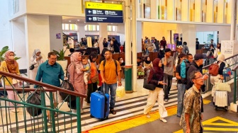 Puncak Arus Mudik Lebaran, 53 Ribu Penumpang Padati Yogyakarta, KAI Tambah Kapasitas Perjalanan