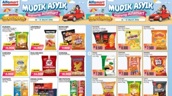 Terbaru! Promo Alfamart 16-31 Maret 2026: Aneka Camilan Dijual Murah, Cocok Buat Mudik