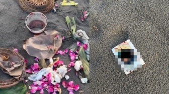 Foto Wanita Ditemukan Bersama Darah dan Buhul Santet, Korban Muncul di Medsos