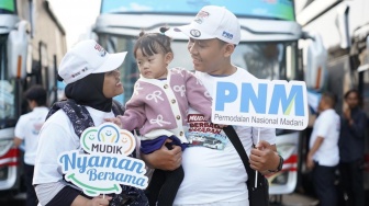 Mudik Nyaman Bersama BUMN, PNM Fasilitasi Ratusan Peserta Mudik Tanpa Cemas Ongkos