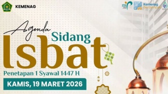Hasil Sidang Isbat Lebaran 2026 Diumumkan Jam Berapa? Ini Jadwal Resminya