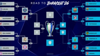 Ini Bagan Perempat Final Liga Champions: Bayern Munich Lawan Madrid, PSG Diadang Wakil Inggris Lagi