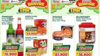 Promo THR Lebaran Alfamart Berakhir Hari Ini 19 Maret 2026, Borong Khong Guan dan Marjan Segera