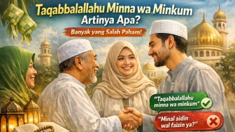 Taqabbalallahu Minna wa Minkum Artinya Apa? Banyak yang Salah, Ini Makna dan Jawaban Benarnya