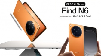 Oppo Find N6 Resmi Meluncur: Foldable Super Tipis dengan Kamera 200MP dan Baterai 6000mAh
