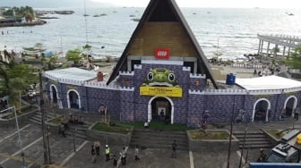 Mudik Seru ke Sukabumi! Anak Bisa Main Lego, Ayah Pijat Refleksi di Pos Penyu Gadobangkong
