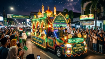 320 Mobil Hias Dikerahkan untuk Meriahkan Malam Takbiran di Medan