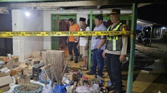 Polisi Bongkar Rumah Produksi Petasan Ilegal di Pamekasan, Ratusan Barang Bukti Disita