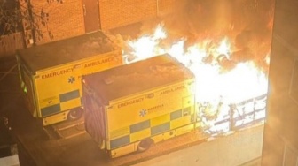 Teror di London! 4 Ambulans Yahudi Dibakar di Depan Sinagoga, Diduga Aksi Anti Semit