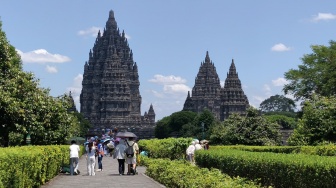 Melonjak Dua Kali Lipat, Kunjungan Candi Prambanan Tembus 17 Ribu Orang per Hari