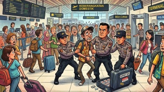 Aksi Kelima Terhenti! Kurir 2 Kg Sabu Ditangkap di Bandara Silangit