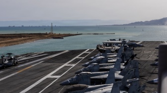 Kapal Induk AS Mundur dari Palagan Perang Timur Tengah