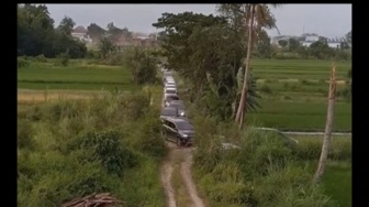 Kronologi Pemudik Terjebak di Jalan Sawah Sleman Akibat Google Maps, Antrean Panjang Tak Terhindar