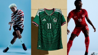 AS, Meksiko, Kanada Rilis Jersey Anyar Piala Dunia 2026: Adu Keren Nike vs Adidas