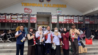 Cegah Kekerasan Perempuan dan Anak, Terminal Kalideres Dipantau Ketat Selama Arus Mudik Lebaran