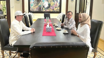 Stafsus Wapres Tina Talisa Bertemu Jokowi di Solo, Bahas Apa?