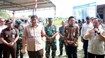 Mendagri-Menteri PKP Tinjau Program BSPS di Humbahas, Target Perbaikan Rumah di Sumut Naik Drastis