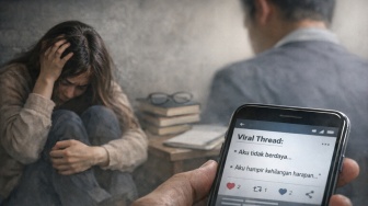 Viral Utas Dugaan Kekerasan dalam Relasi, Sosok Pelaku Disebut Penulis Buku Berpendidikan Tinggi