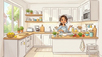 Cara Bikin Dapur Kecil Terlihat Lebih Luas Tanpa Perlu Renovasi, Yuk Dicoba!