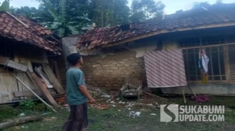 Tiga Bulan Menanti Asa di Puing Rumah yang Ambruk: Kisah Pilu Buruh Serabutan di Tegalbuleud