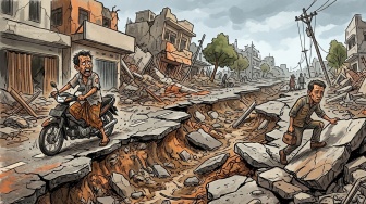 Pemkab Aceh Barat Alokasikan Rp 1 Miliar Bangun Kembali Jalan Rusak