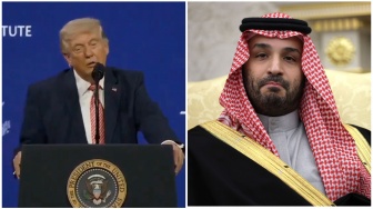 Donald Trump: Pangeran MBS Kini Mencium Pantat Saya