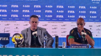 Pelatih St Kitts and Nevis Ngeles Begini usai Dibantai Timnas Indonesia 4-0