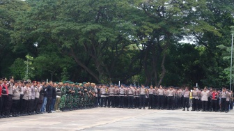 Antisipasi Copet hingga Jambret, Ribuan Personel Jaga Ketat Pasar Murah di Monas