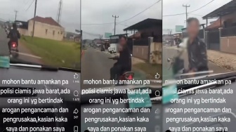 Sumbu Pendek di Jalur Sukamantri: Viral Pemuda Ciamis Hancurkan Kaca Mobil Pemudik